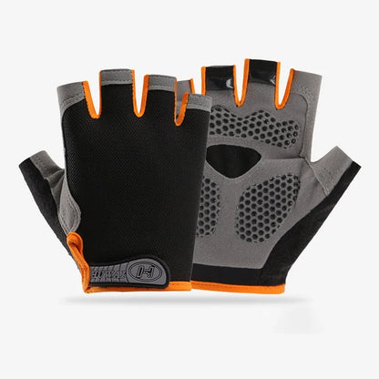 Gym Gloves Fitness Training Fingerless Men Women Bodybuilding Exercise Sports Gloves for Cycling Bicycle Anti Slip Breathable