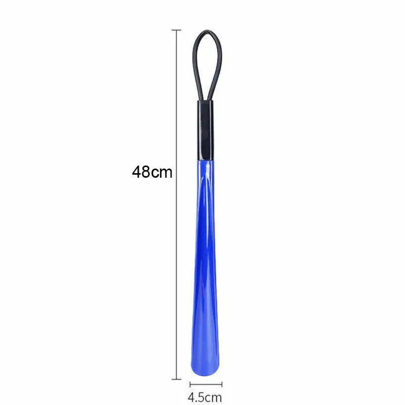1pc Extra Long Flexible Plastic Shoe Horns Not Require Bending Durable Shoe Spoons For Pregnant Women Wearing Shoe Assistants