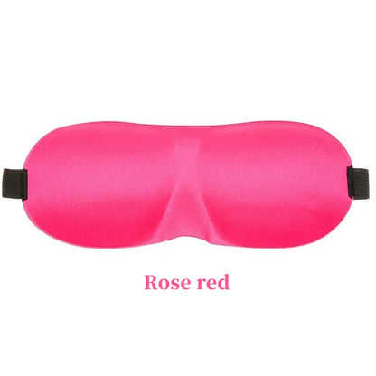 Comfortable Lightweight Eye Cover Soft 3D Contoured Sleeping Mask Breathable Eye Shade for Men and Women Night Travel Rest Aid