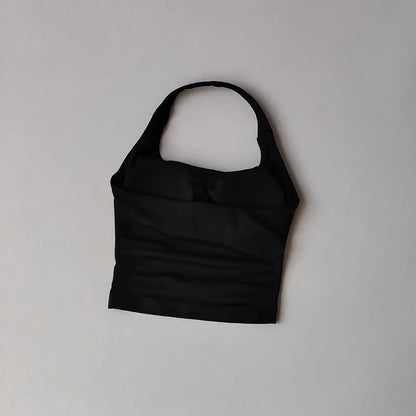 Halter Yoga Vest, Shockproof Running Sports, High-Strength Sports Underwear, Fitness, Pilates Suspender, Beautiful Back, Autumn