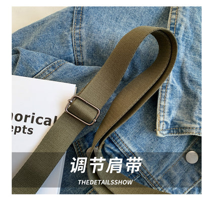 lulul Women's Casual Bag Ultra Light Large Bag Nylon Cloth Handbag Student Class Shoulder Crossbody Bag Canvas Bag