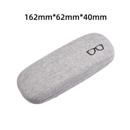 Glasses Case Black Leather Glasses Case PVC Nail Soft Bag Sunglasses Case Sunglasses Case Printable LOGO Batch