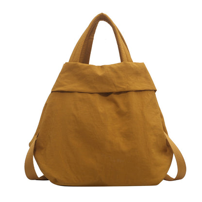 lulul Women's Casual Bag Ultra Light Large Bag Nylon Cloth Handbag Student Class Shoulder Crossbody Bag Canvas Bag