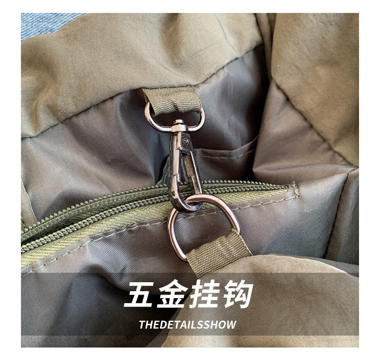 lulul Women's Casual Bag Ultra Light Large Bag Nylon Cloth Handbag Student Class Shoulder Crossbody Bag Canvas Bag