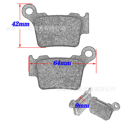 Off-Road Vehicle Front and Rear Brake Pads Disc Brake Suitable for Ktm Hengjian Two-Stroke 250 Z300 Gasgas Husi