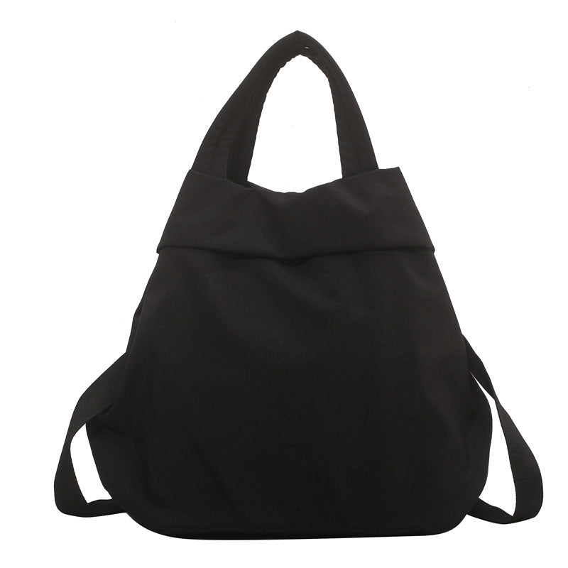 lulul Women's Casual Bag Ultra Light Large Bag Nylon Cloth Handbag Student Class Shoulder Crossbody Bag Canvas Bag