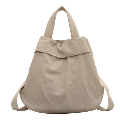 lulul Women's Casual Bag Ultra Light Large Bag Nylon Cloth Handbag Student Class Shoulder Crossbody Bag Canvas Bag