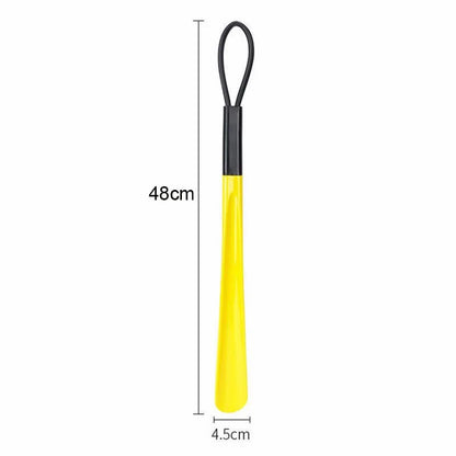 1pc Extra Long Flexible Plastic Shoe Horns Not Require Bending Durable Shoe Spoons For Pregnant Women Wearing Shoe Assistants